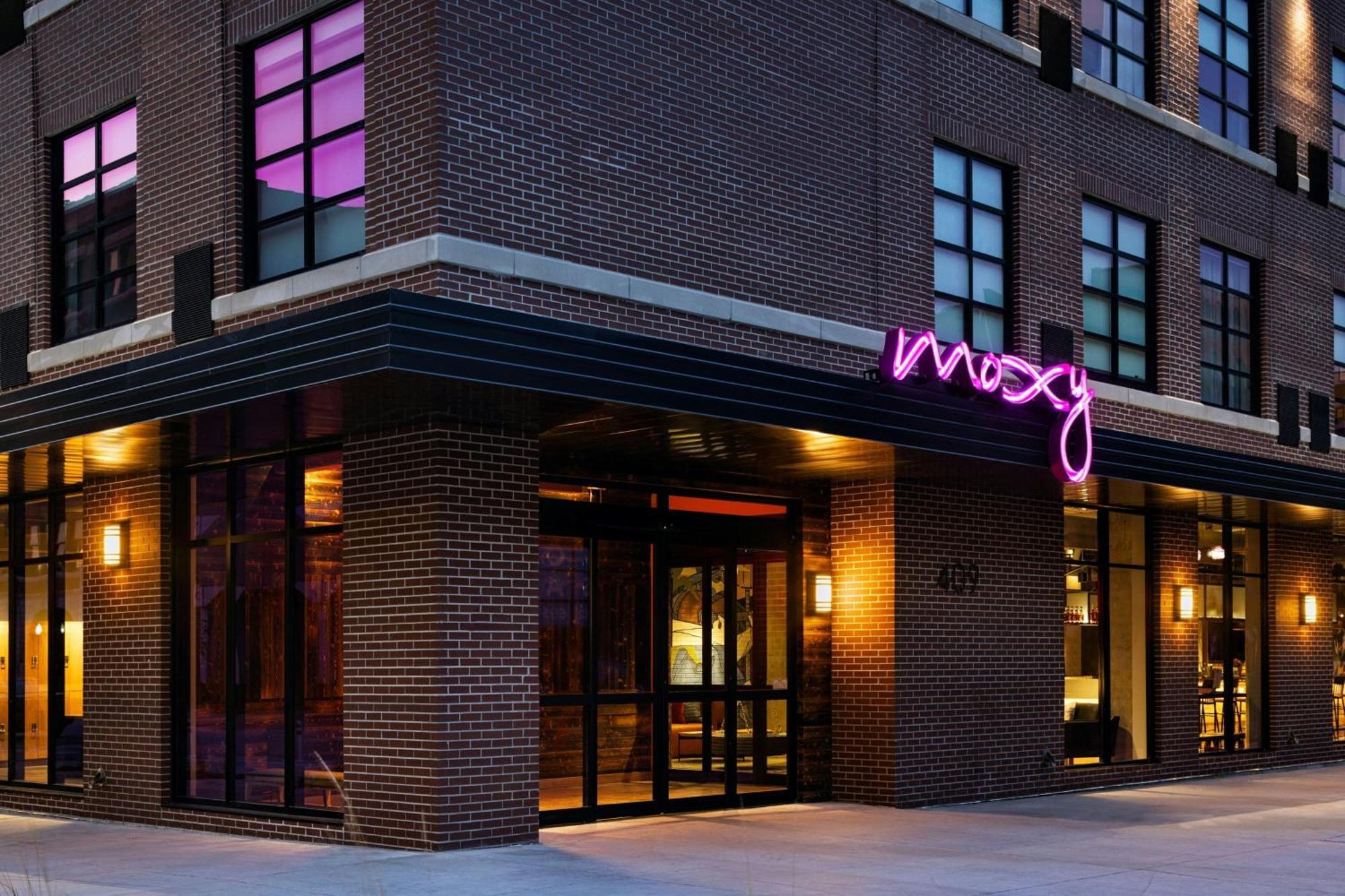 Moxy Omaha Downtown Hotel Eksteriør billede